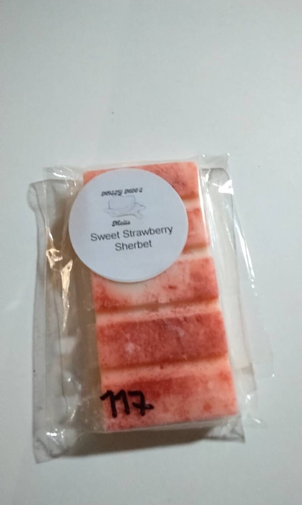 Sweet Strawberry Sherbet Fragrance Wax Melts.