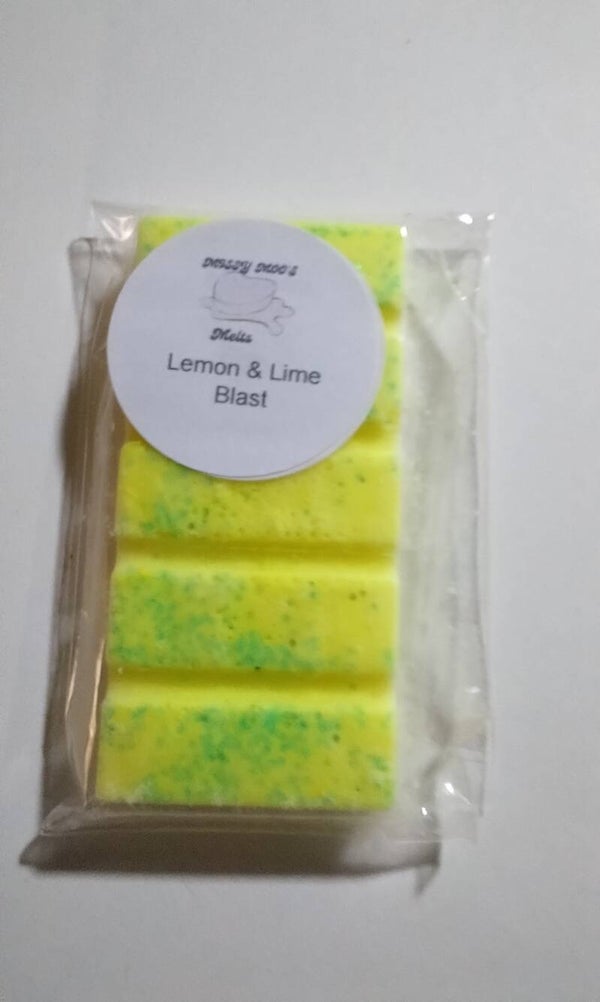 Lemon & Lime Blast Fragrance Wax Melts.