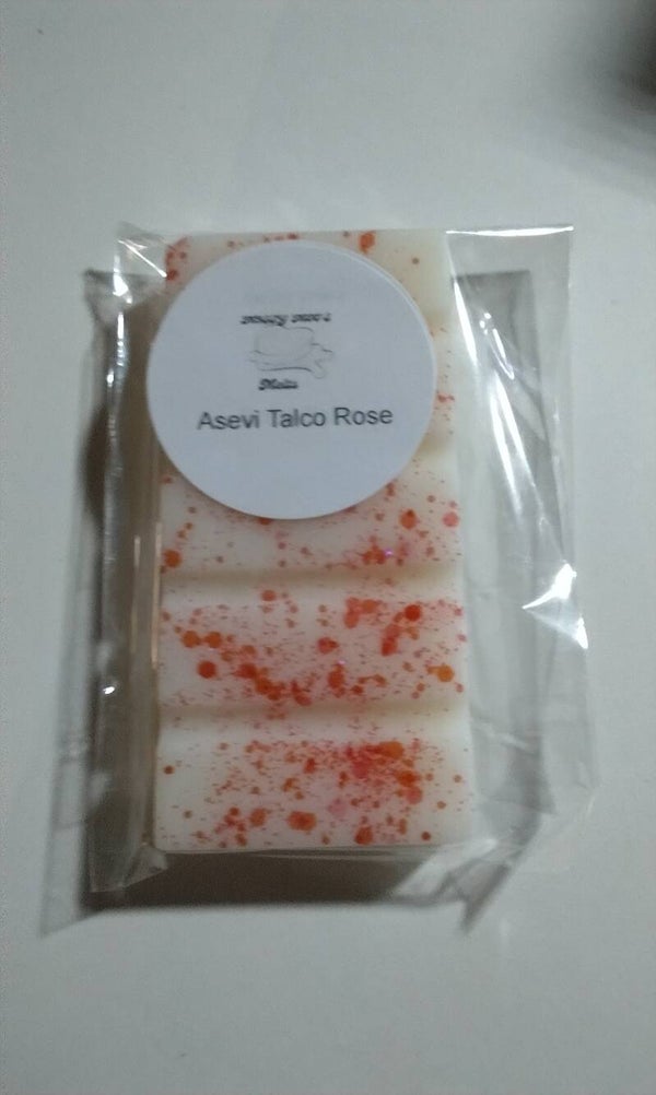 Asevi Talco Rosa Fragrance Wax Melts.