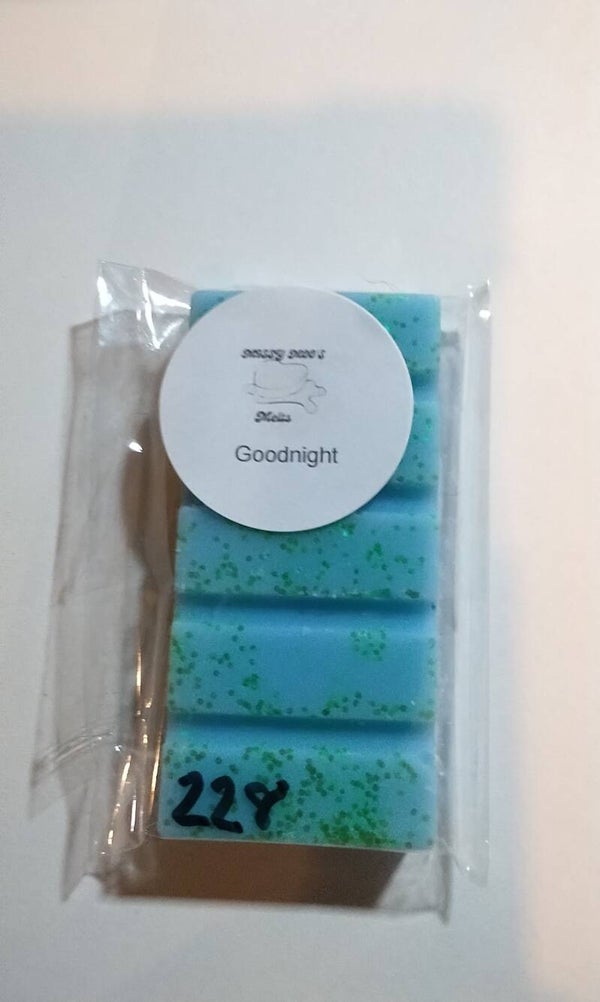 Goodnight Fragrance Wax Melts - Sleep Therapy Scent.