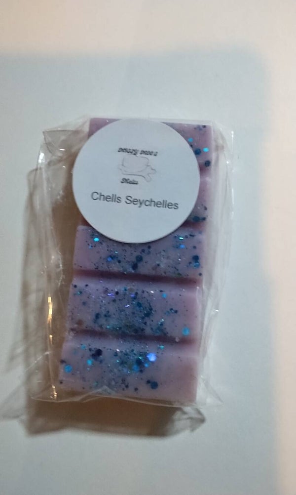 Chells Seychelles Fragrance Wax Mlets.