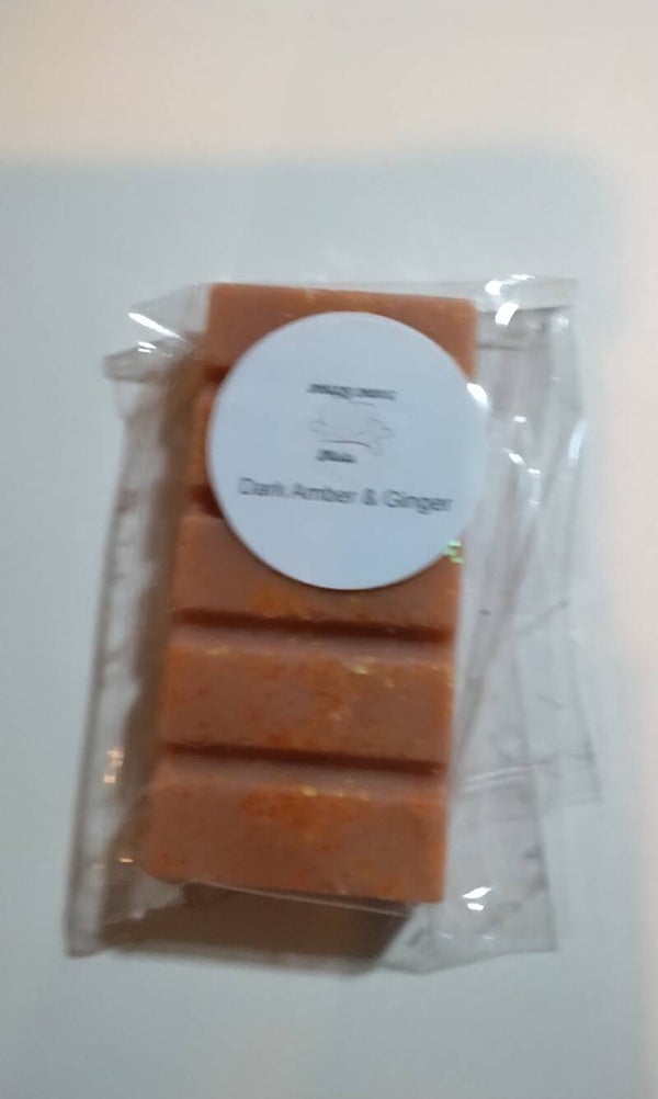 Dark Amber & Ginger Fragrance Wax Melts.
