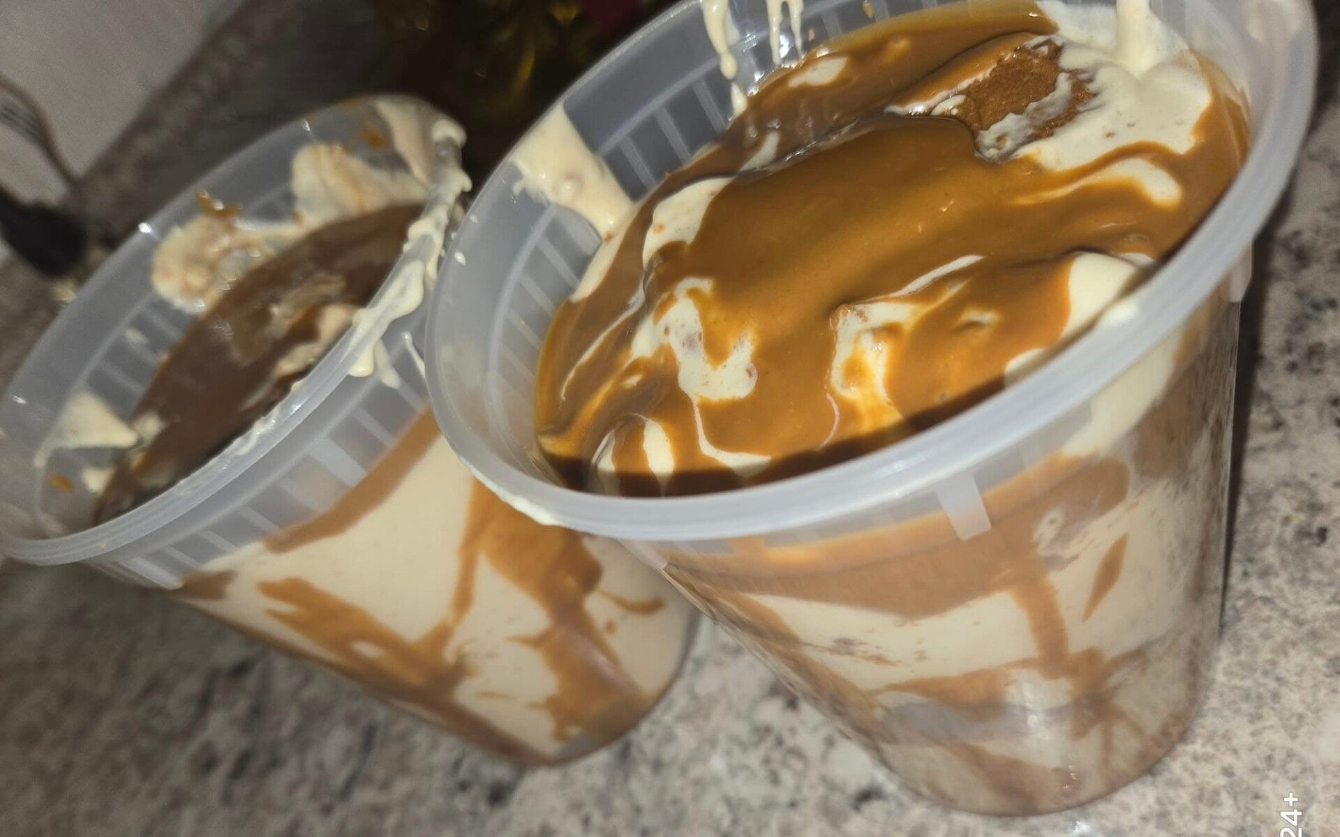 Gourmet homemade biscoff cookie butter  ice cream
