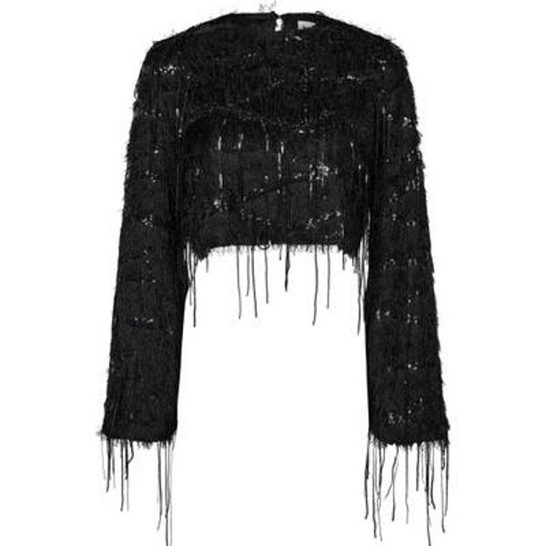 BLOUSE fringe