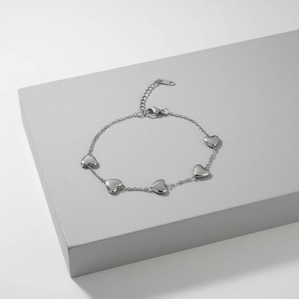 Zilverkleurige Armband