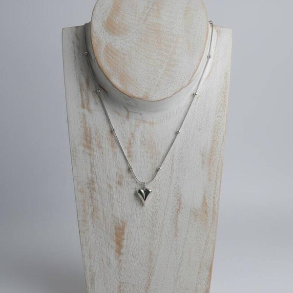 Zilverkleurige Ketting