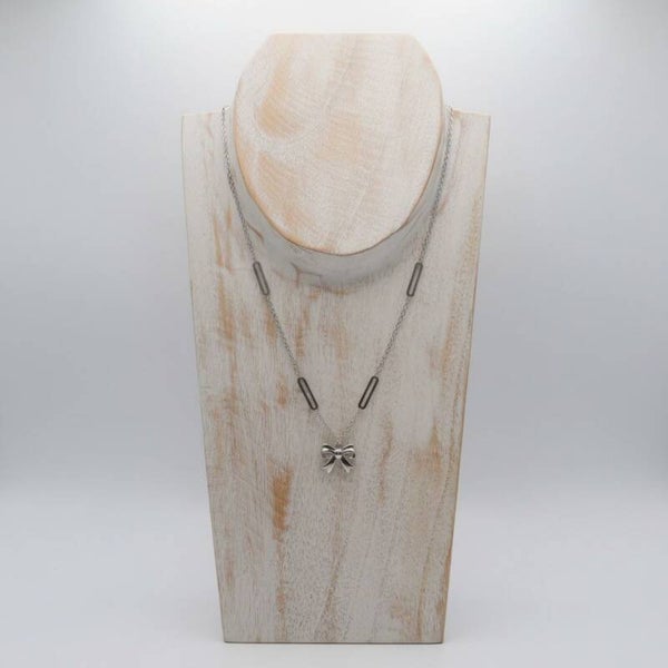 Zilverkleurige Ketting