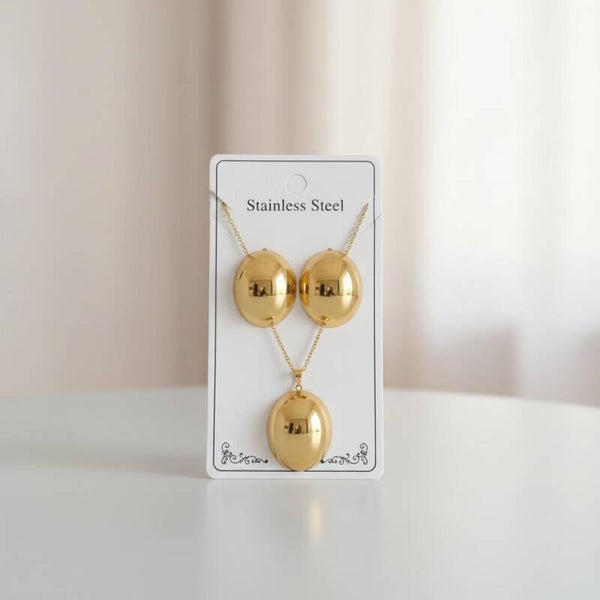 Set Oorbellen en Ketting