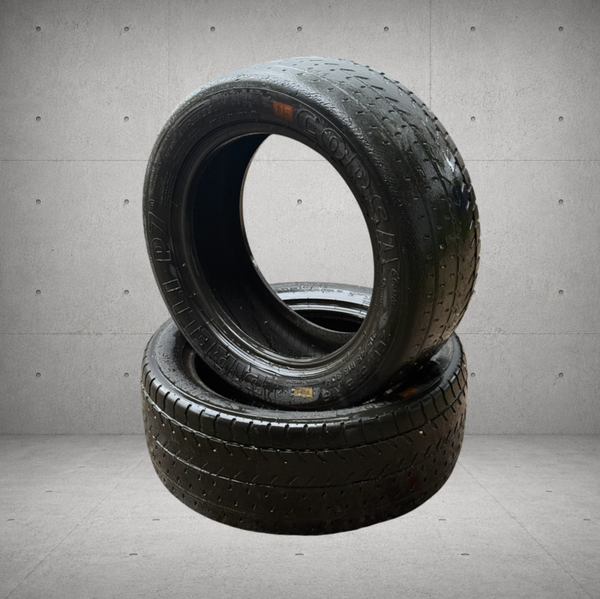 2 pneus slick PIRELLI D5 | 15 pouces