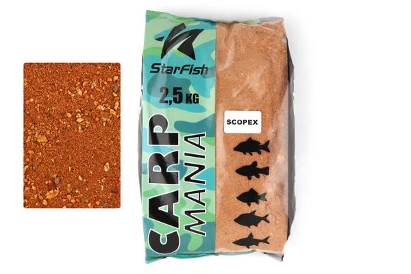 5 st. Starfish Carp Mania - scopex 2,5 kg.
