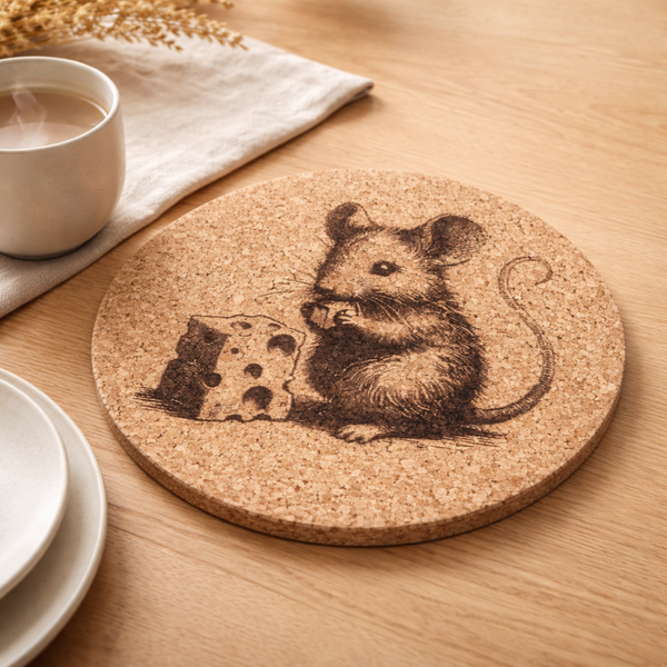 Maus mit Käse