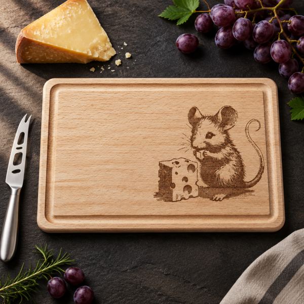 Maus mit Käse
