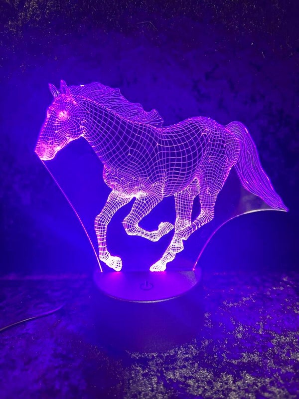 Lampe "Pferd"