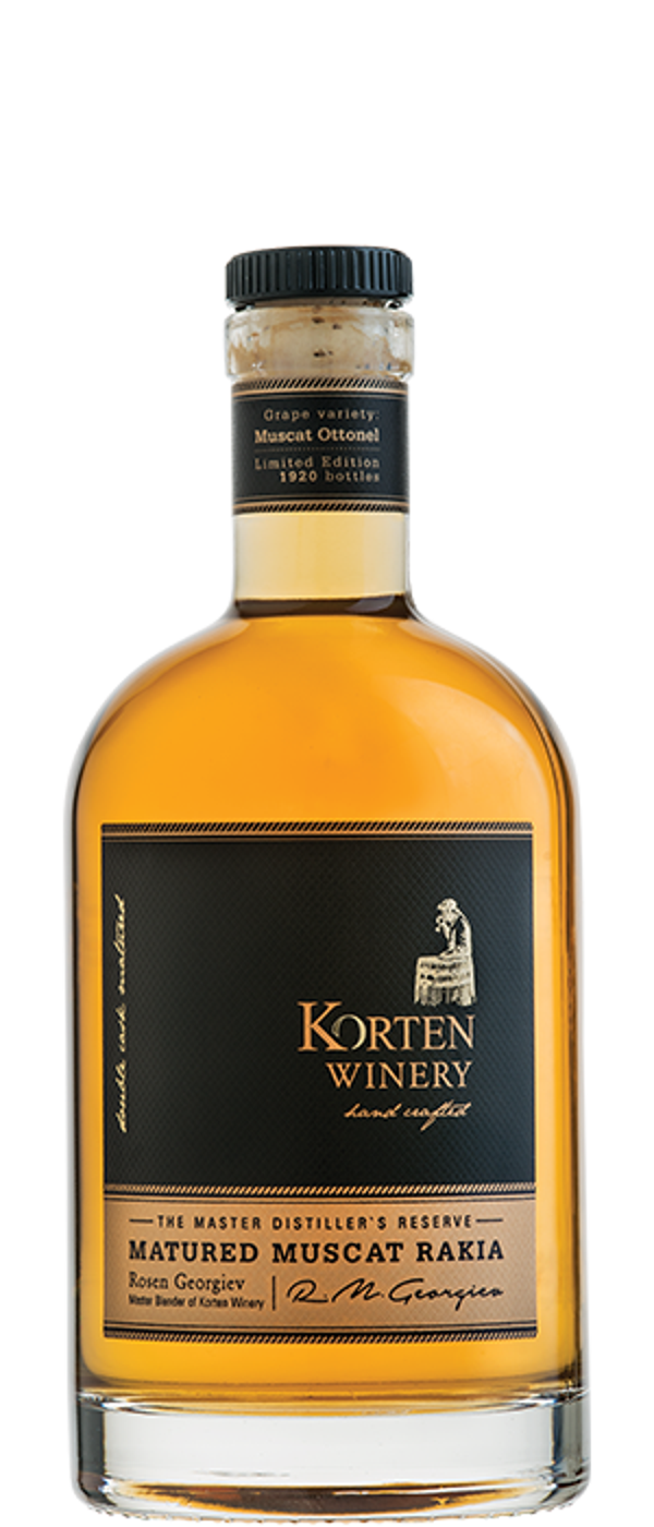 KORTEN WINERY -  Rezerva Otlezhala Muskatova Rakiya