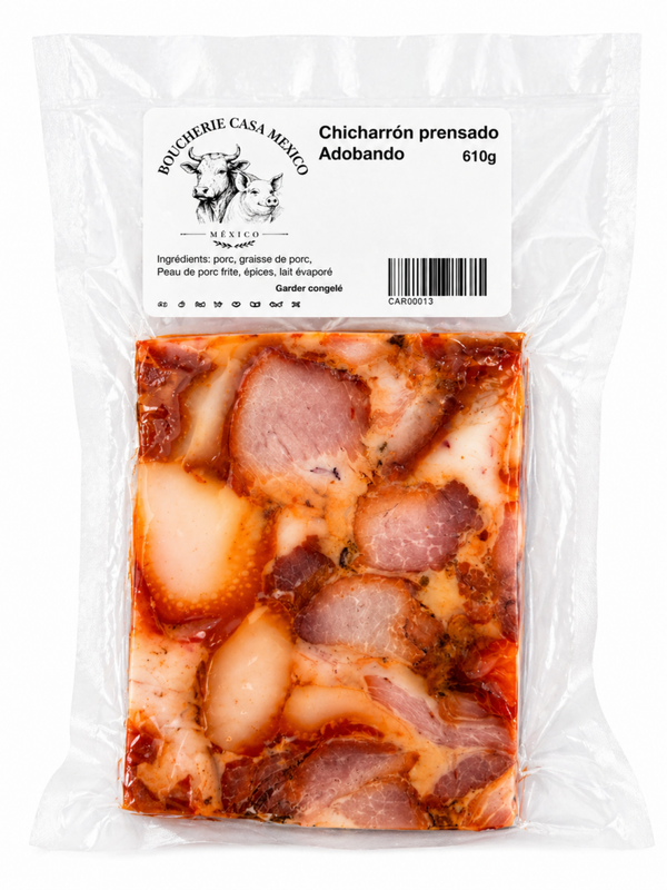 Chicharrón prensado 500g