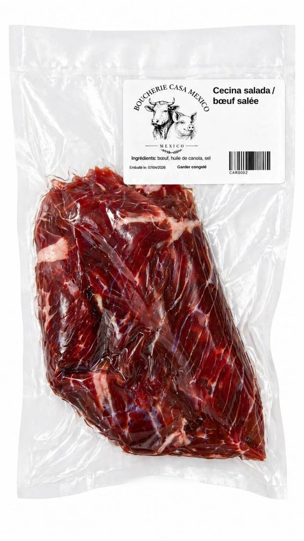 Cecina yecapixtla 500g