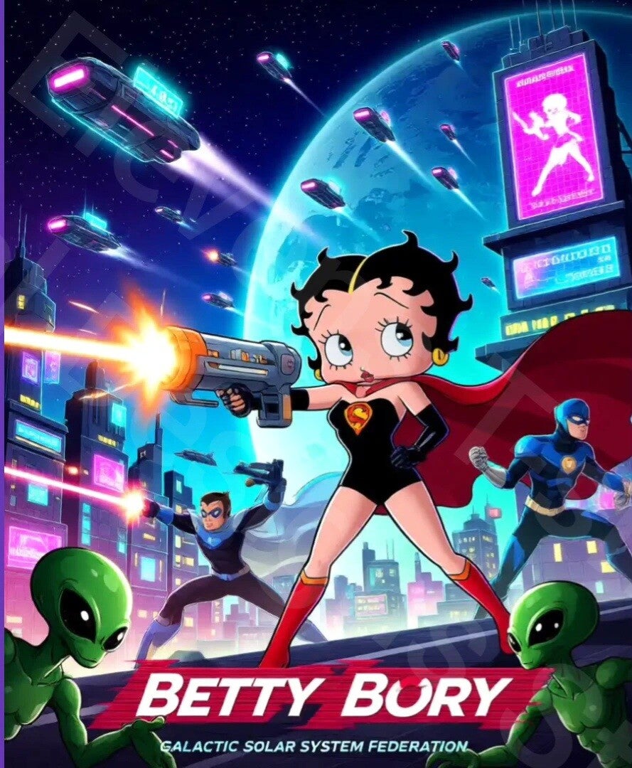 Betty Boop Bory Saving The Galactic Federation From Complete Doom