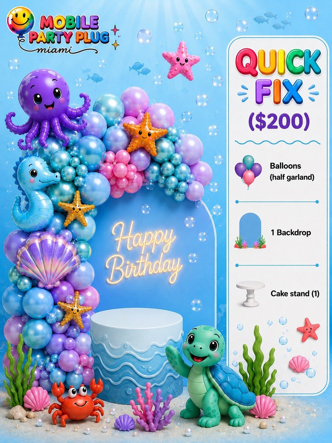 Quick Fix Package – $200