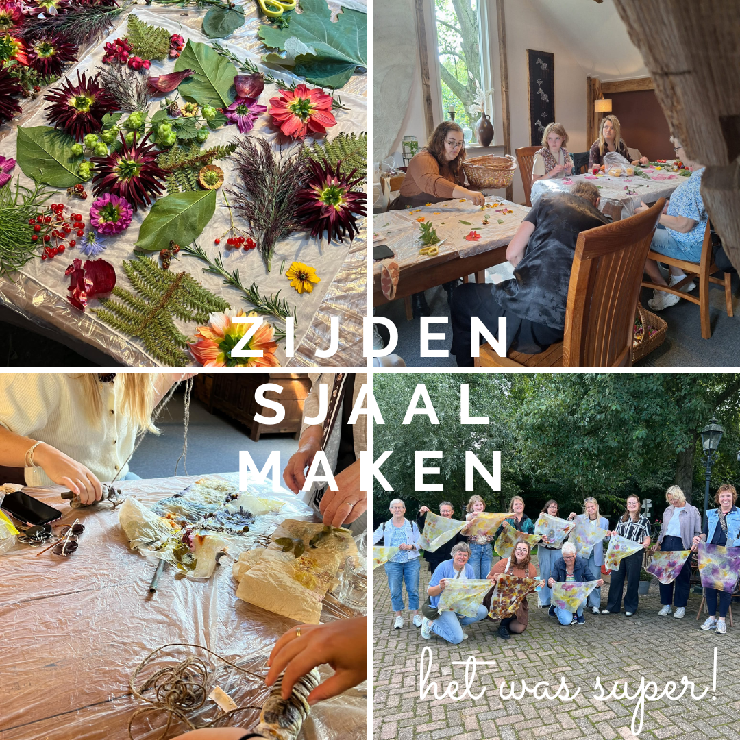 workshop zijden sjaaltje maken