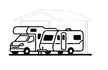 Camper en Caravanstalling Harich