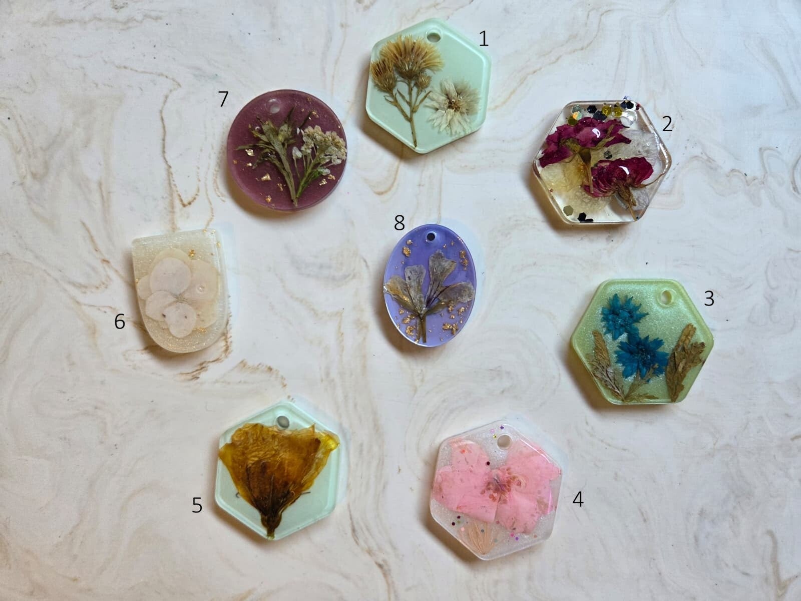 Spring premade tags L