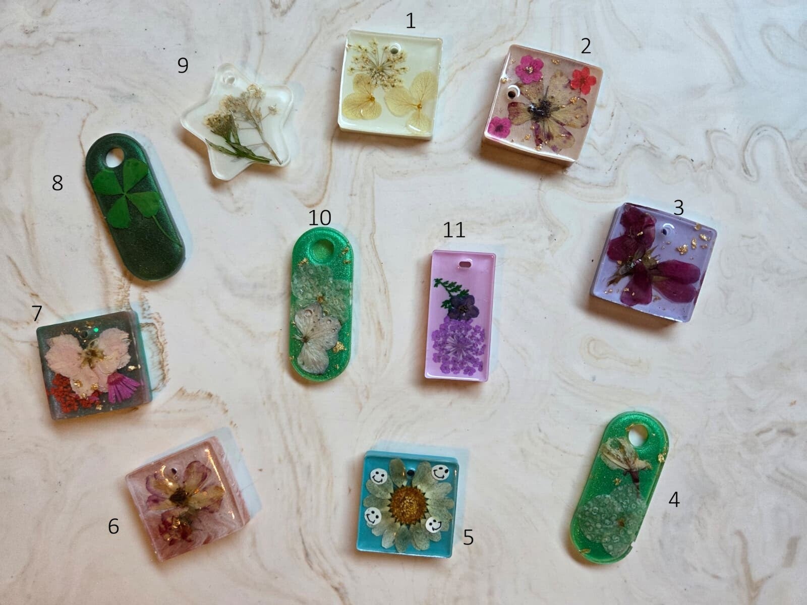 Spring premade tags M