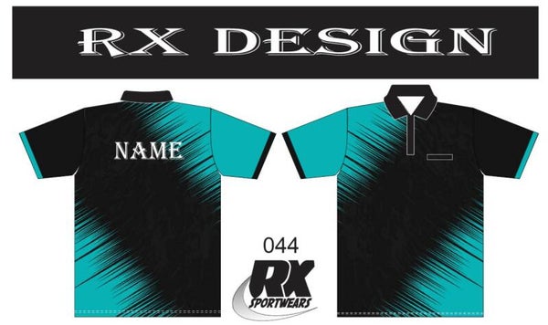 Turquoise Black 44