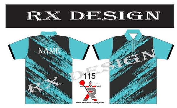 Turquoise Black 115