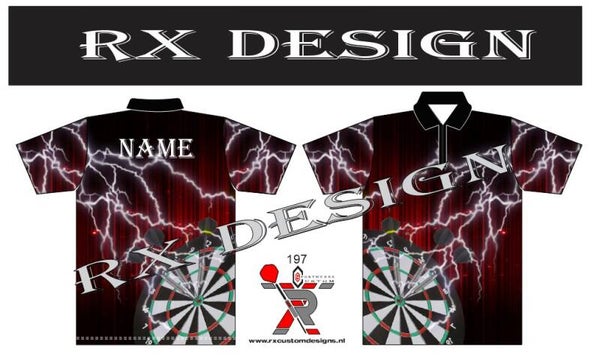Lighnting Red black 197