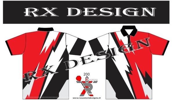 Red Black white 200