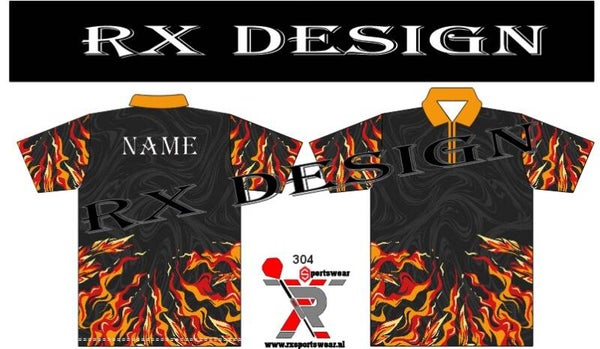 Black and flames 304