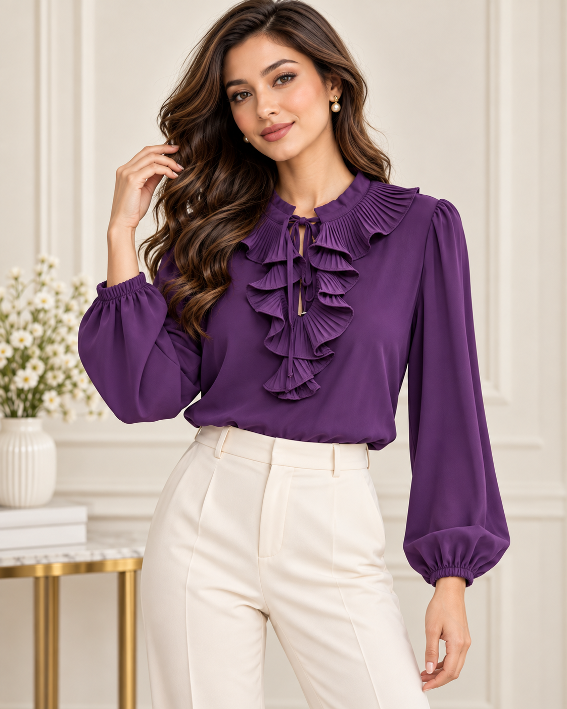 Frill Detail Blouse