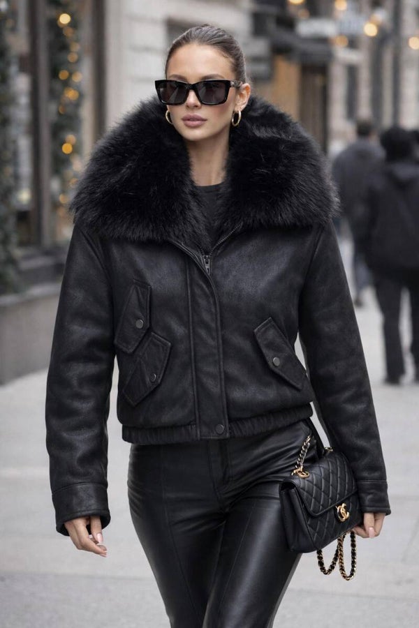 Fur lined Jacket