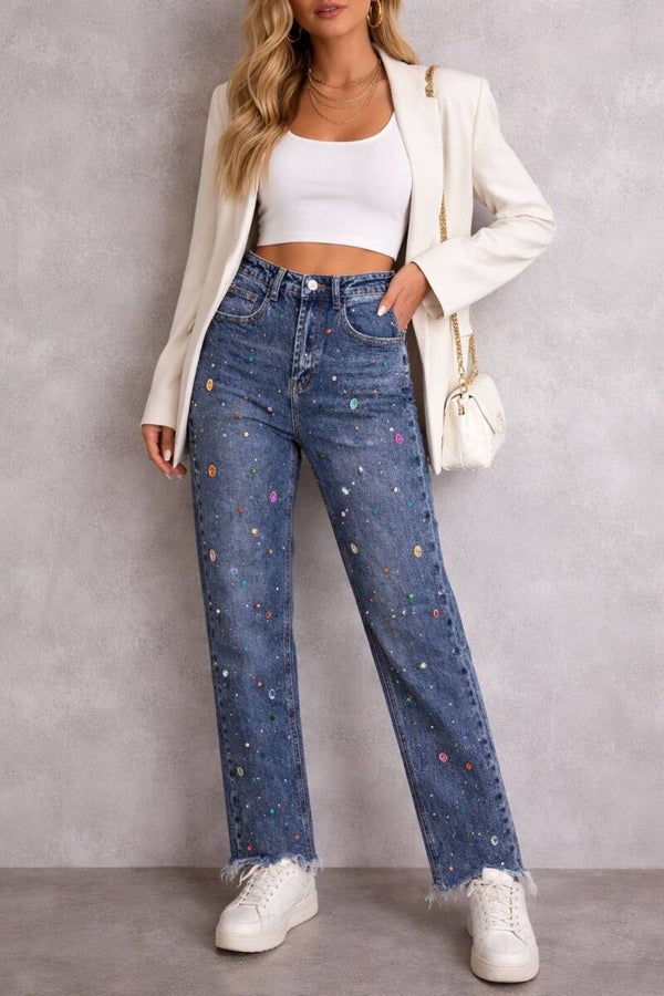 Embellished Jeans