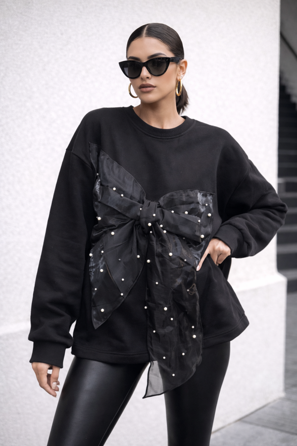 Bow Oversized Pullover