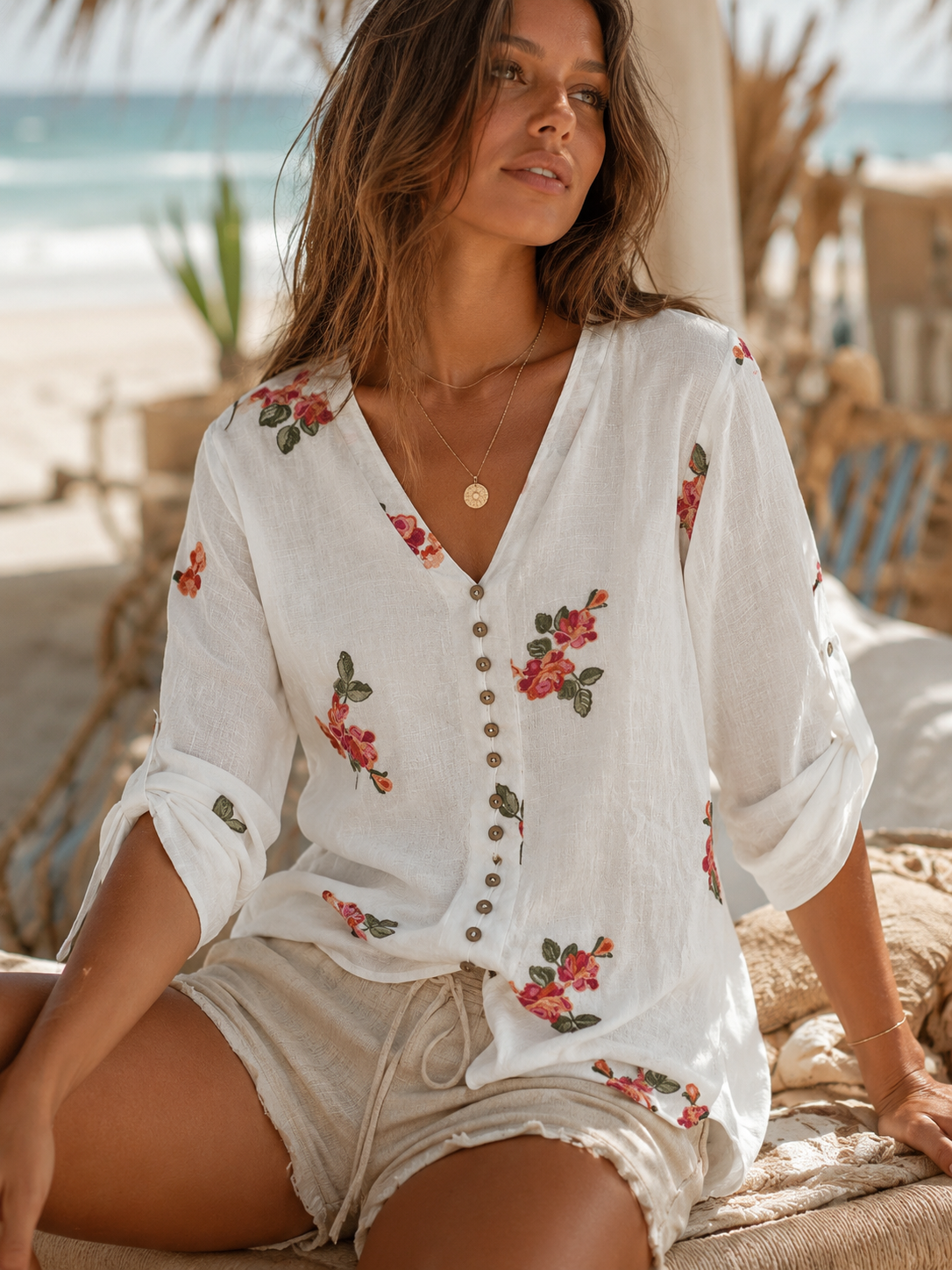 Embroidered Top