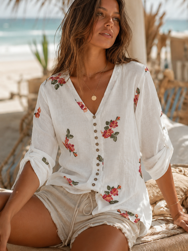 Embroidered Top