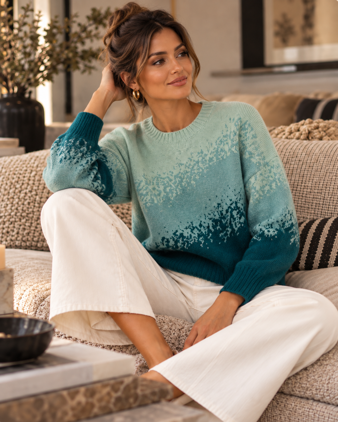Aqua Hombre Jumper