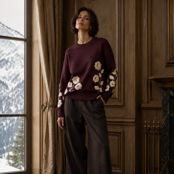 Embroidered Jumper