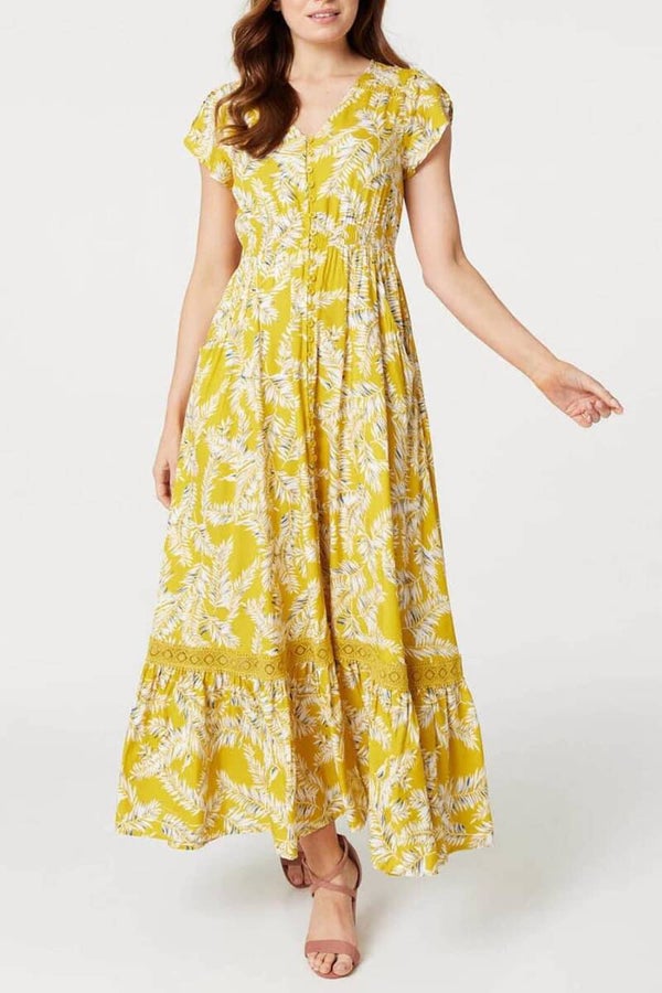 Yellow tribal Maxi 168980