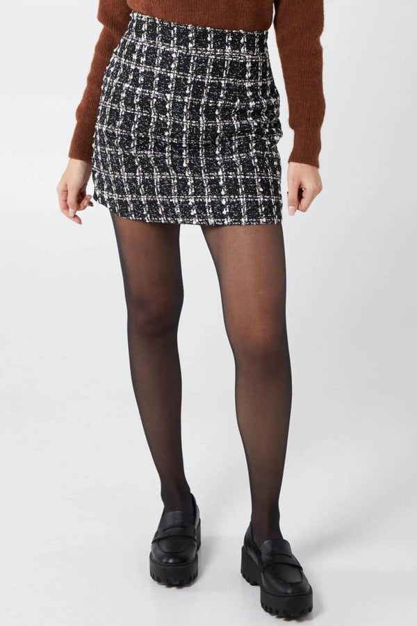 Checkered Skirt