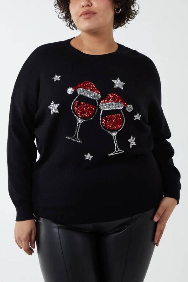Curve Christmas Jumper