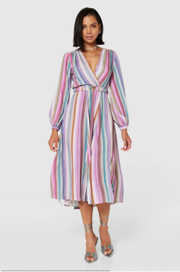 Striped Designer Dress