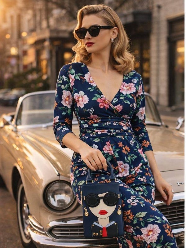 Floral Scuba crepe Jumpsuit