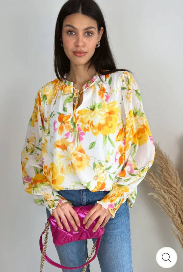 Floral blouse