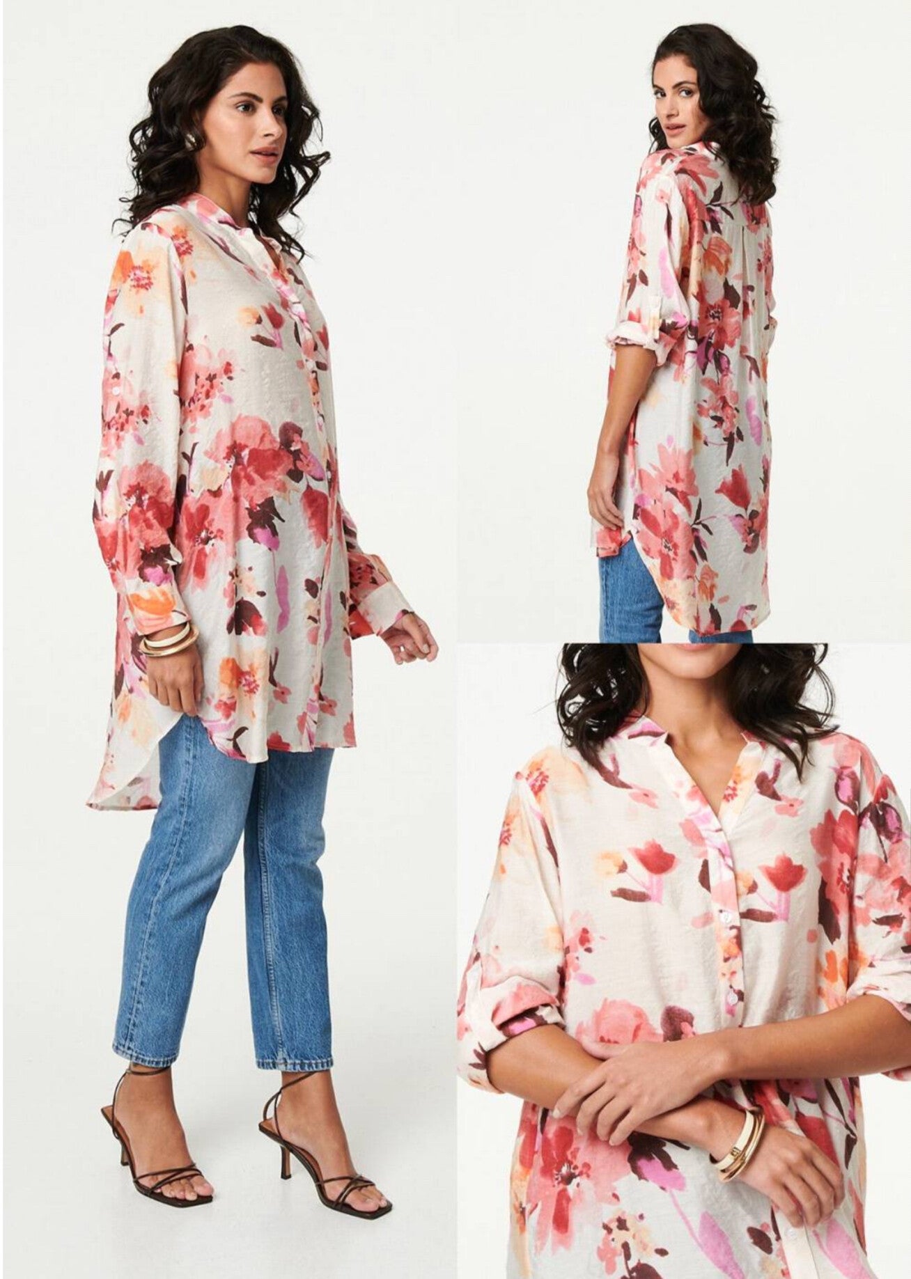 Long Floral Shirt