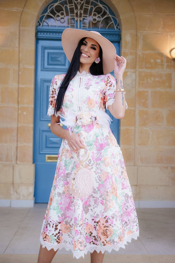 Floral Lace Dress