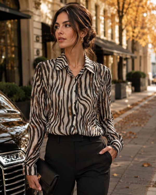 Zebra Print Shirt