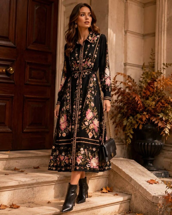 Milena Belted Dress