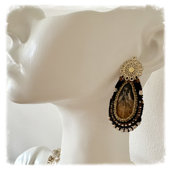Paire de boucle d'oreilles